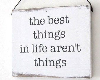Wooden Sign Inspiration Quote, Inspirational Wood Signs, Rustic Farmhouse Style Signs, Distressed White Sign, Rustic Barn Wood Sign, Country