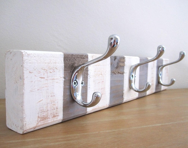 Entryway Coat Hooks Beach Towel Rack Coastal Beach Entryway Etsy