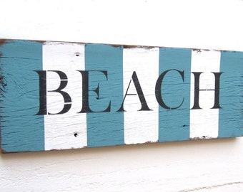 Rustic Beach Sign, Rustic Beach Decor, Coastal Beach Decor, Seashore Decor, Coastal Wall Decor, Beach Cottage Style, Beach House Decor