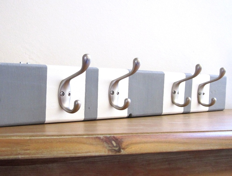 Wall Coat Rack with Hooks Beach House Entryway Coastal Coat Etsy