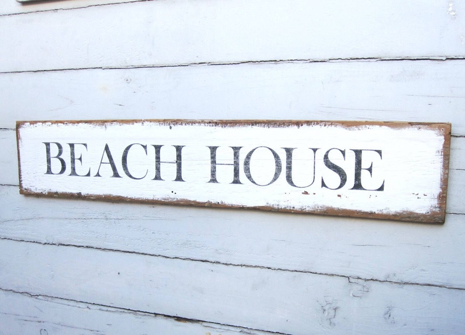 BEACH HOUSE Signs Wood Beach Signs Coastal Decor Beach Etsy