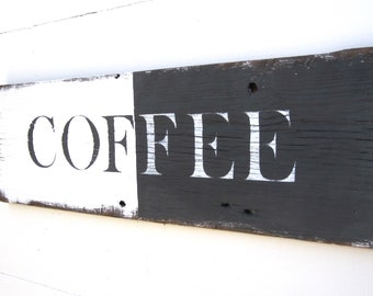COFFEE Sign, Coffee Signs for kitchen, Rustic Coffee Sign, Farmhouse Decor, Wood Coffee Sign, Kitchen Sign, Rustic Kitchen Decor, Coffee Bar