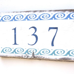 Beach Address Sign, House Number Sign, Beach House, Beach Decor, Lake House, Wood Address Plaque, Beach Cottage Decor,Nautical Decor,Coastal