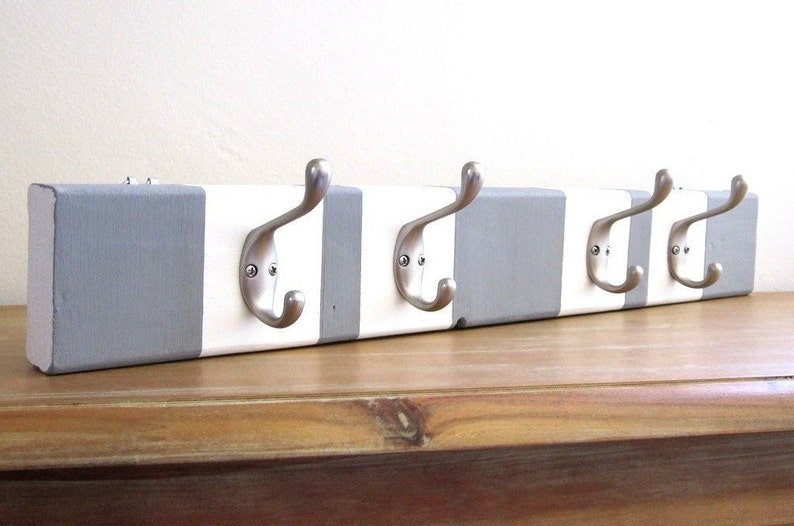 Wall Coat Rack with Hooks Beach House Entryway Coastal Coat Etsy