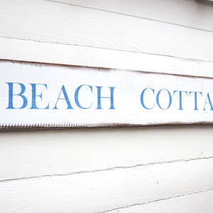 Beach Cottage Sign, Beach Cottage Decor, Rustic Beach House Sign, Coastal Decor, Wooden Beach Signs, Coastal Sign, Shabby Chic Decor