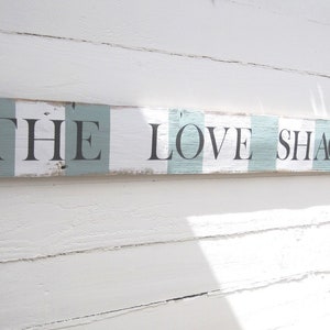 Coastal Wood Signs, Beach House Signs, Love Shack Sign, Rustic Love Sign Shabby Chic, Farmhouse Wall Decor, Home Decor Sign, Beach Decor
