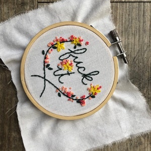 F*ck It Embroidery Kit