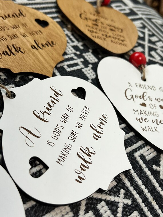 thumbnail image 2 of Friends Never Walk Alone Ornament 2 of 9