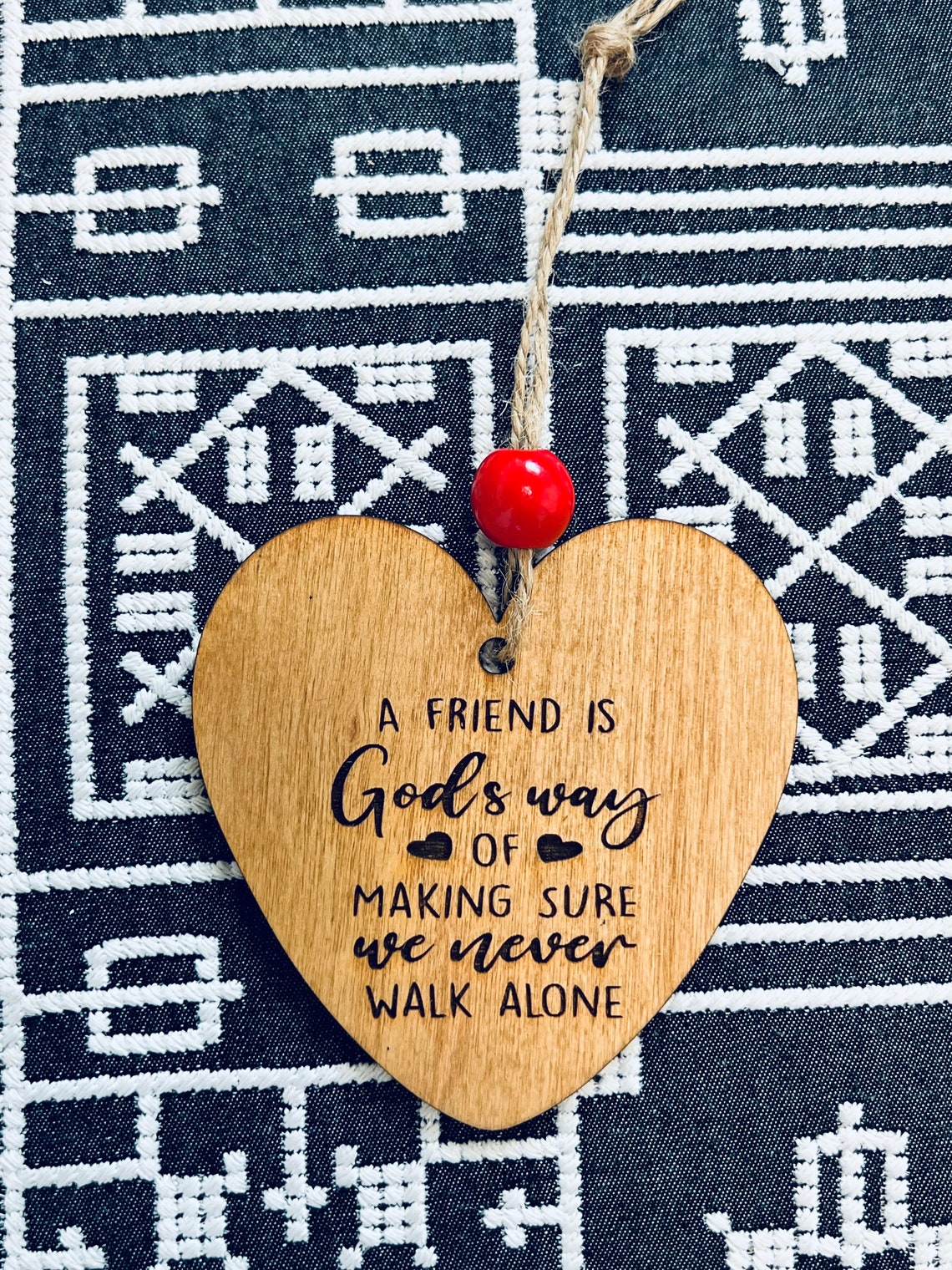 thumbnail interactive-video image 1 of Friends Never Walk Alone Ornament 1 of 9