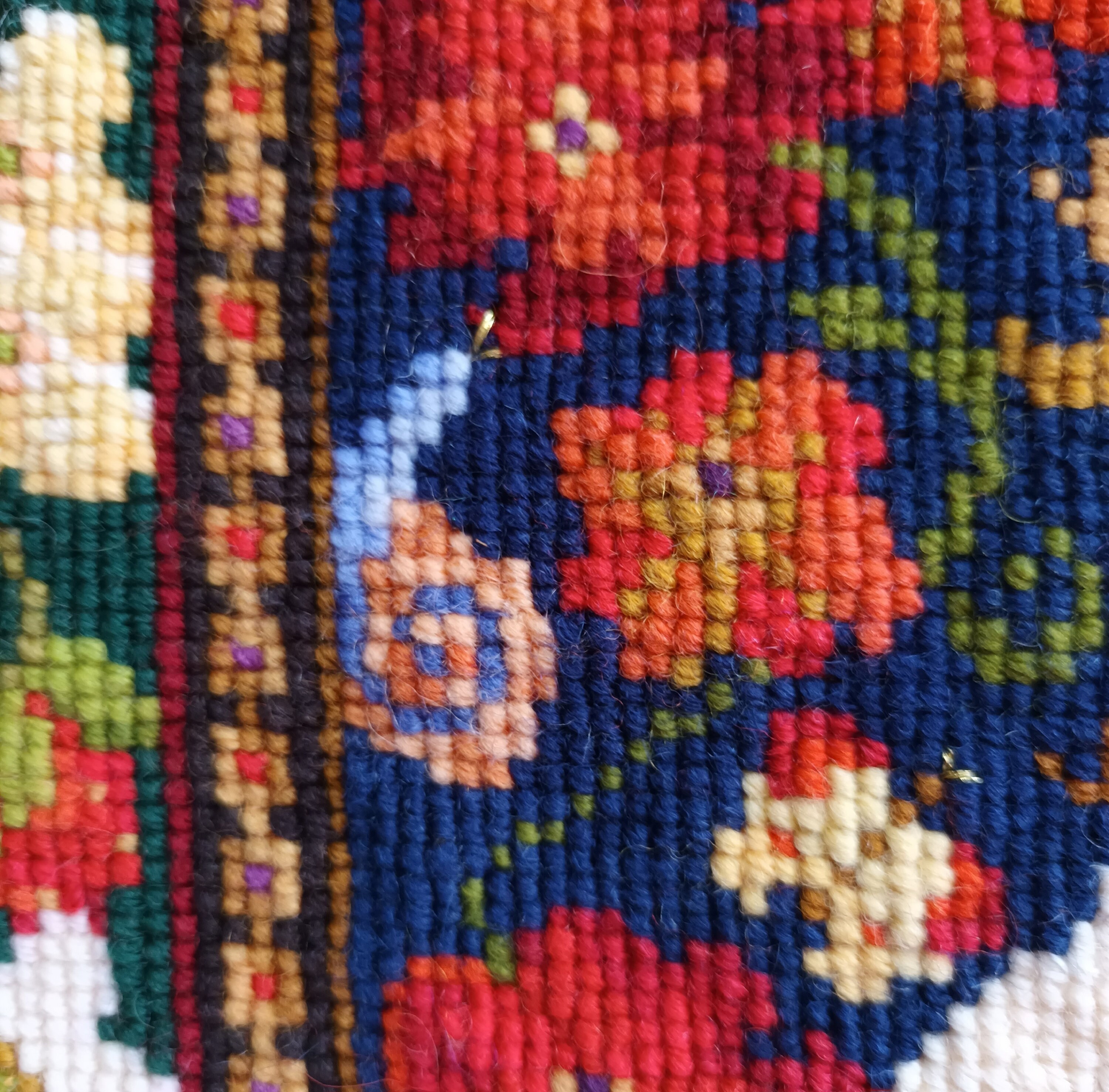 Tapestry Kit - Unicorn's Meadow, Needlepoint Kit, Counted