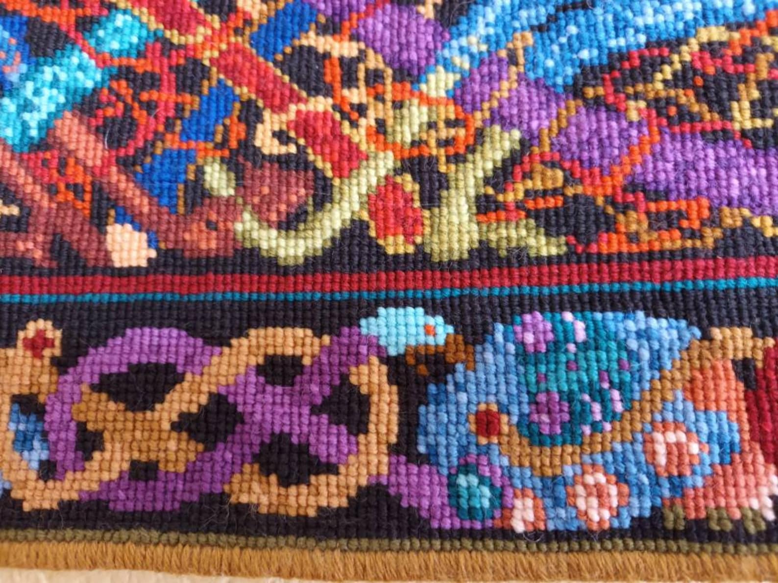 Tapestry Kit Celtic Peacocks Book of Kells for Her Etsy