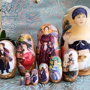 Russian Doll. Matroshka. Made to Order. Etsy