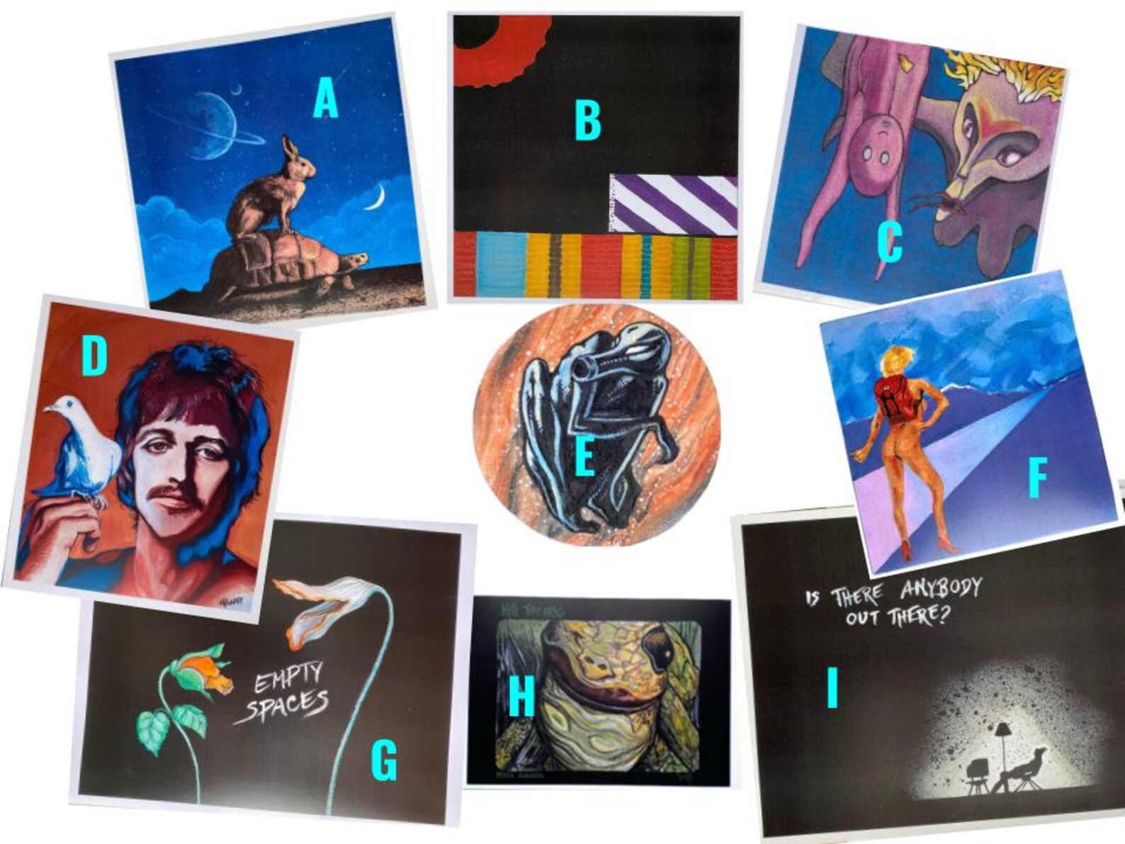 Empty Spaces Pink Floyd art print Etsy