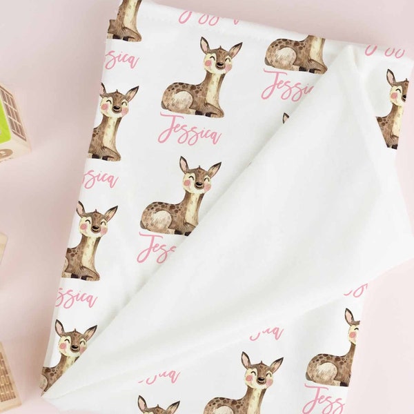 Deer Blanket Etsy