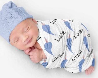 narwhal swaddle