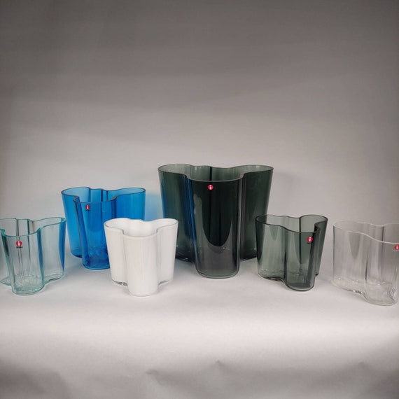 Vintage Ittala Alvar Aalto Flower Vase