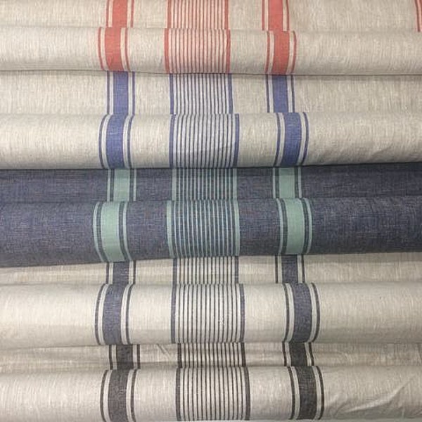 French Linen Fabric Etsy