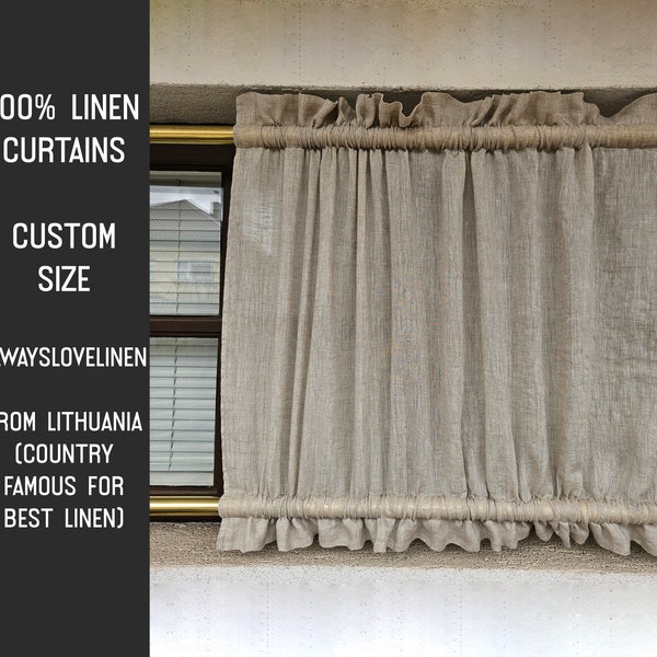 Sheer Bottom Rod Pocket Curtains Etsy