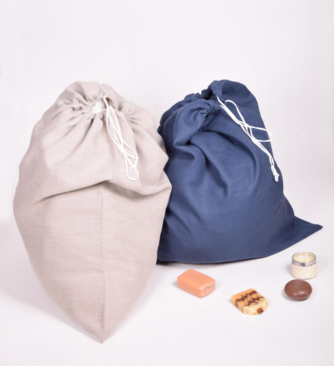 Eco Laundry Bag 100 Linen. Storage Bag. Several Sizes and 12 Etsy