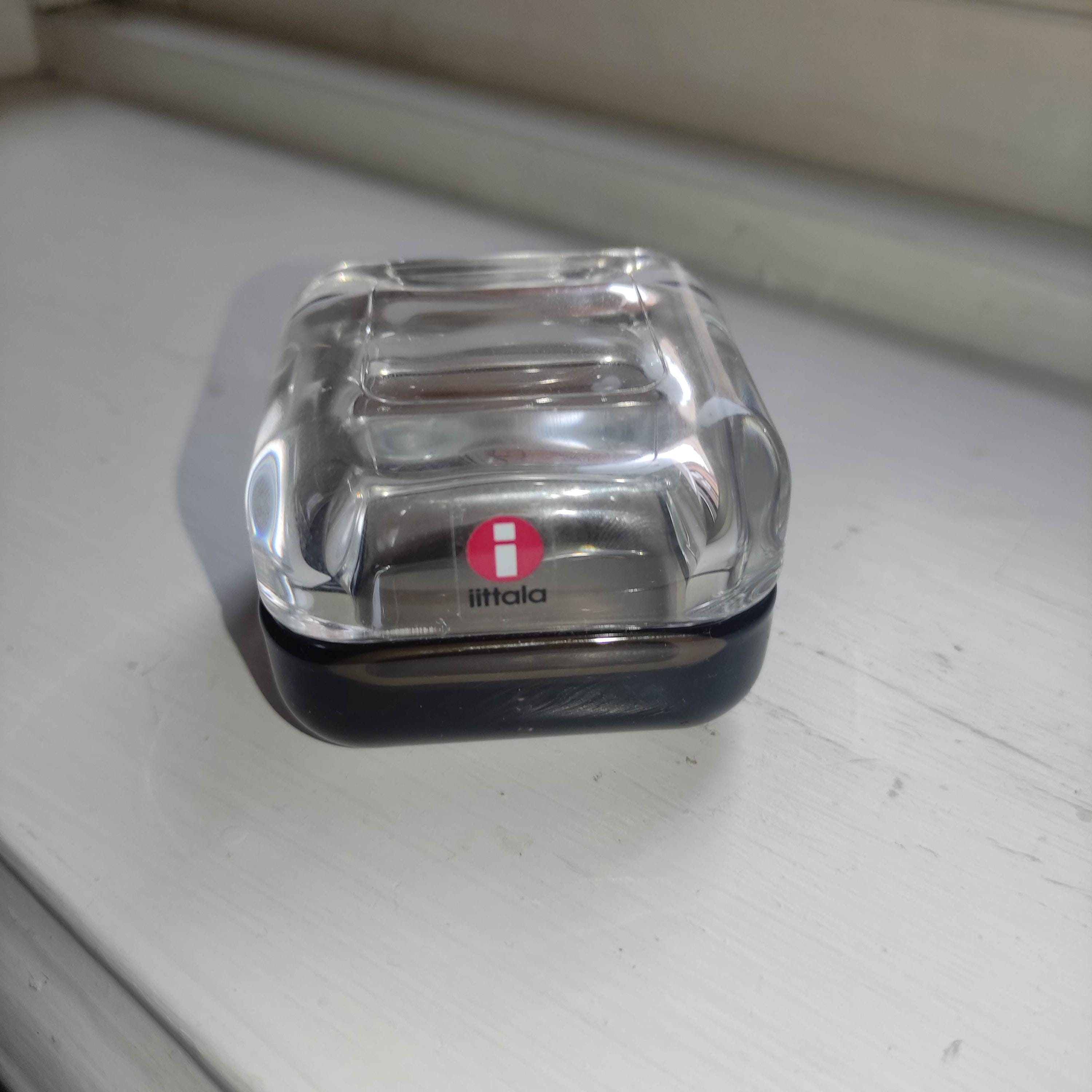 Iittala: VITRIINI Series - Small Jewelry Box - Clear Brown Glass