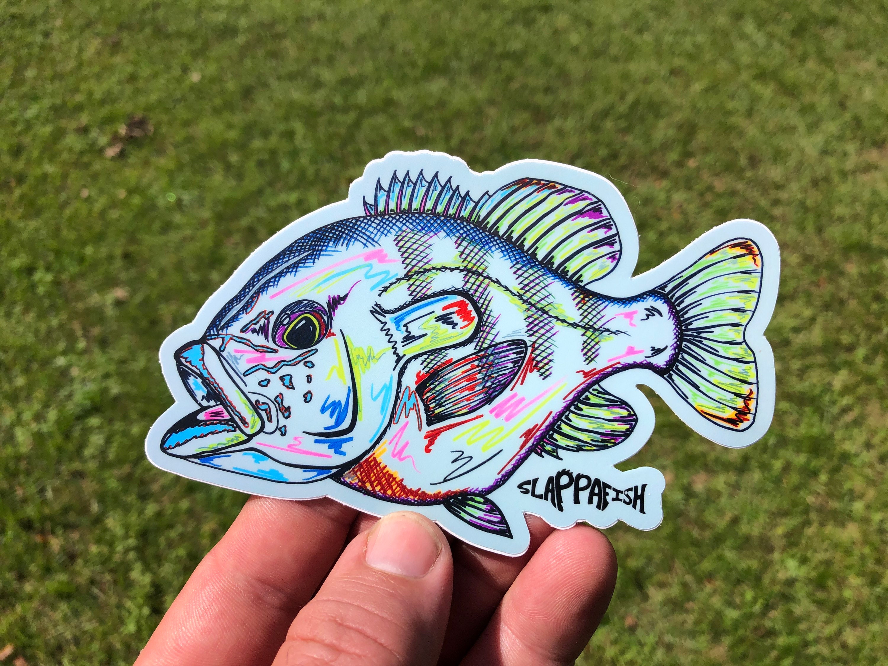 Sage Fishing Sticker 