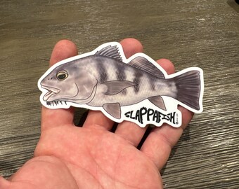 Black Drum Sticker, 5 Inch