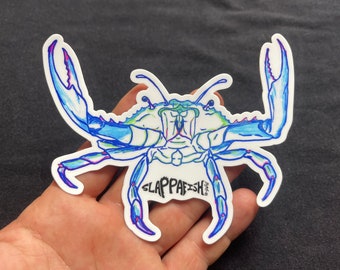 Blue Eyed Scallop Sticker 5 Inch | Etsy