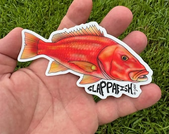 Red Snapper Sticker, 5 inch