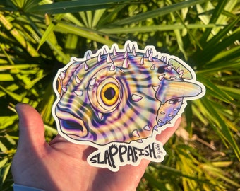 Burrfish Sticker, 5 Inch