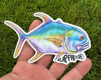 Jack Crevalle Sticker , 5 Inch