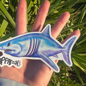 Mako Shark Sticker, 5 Inch - Etsy