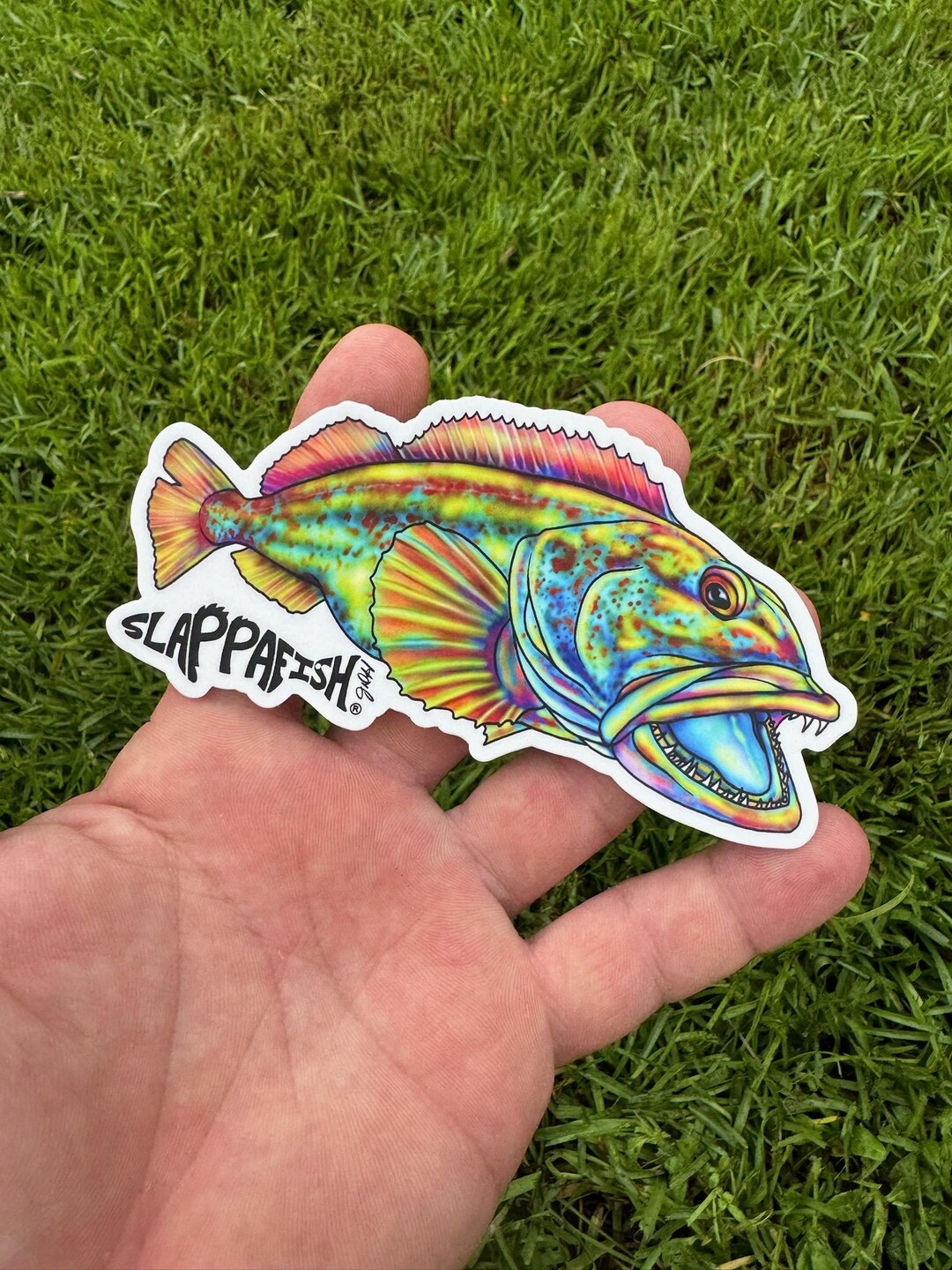 Lingcod Sticker, 5 Inch - Etsy