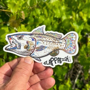 Speckled Trout Sticker, 5 Inch