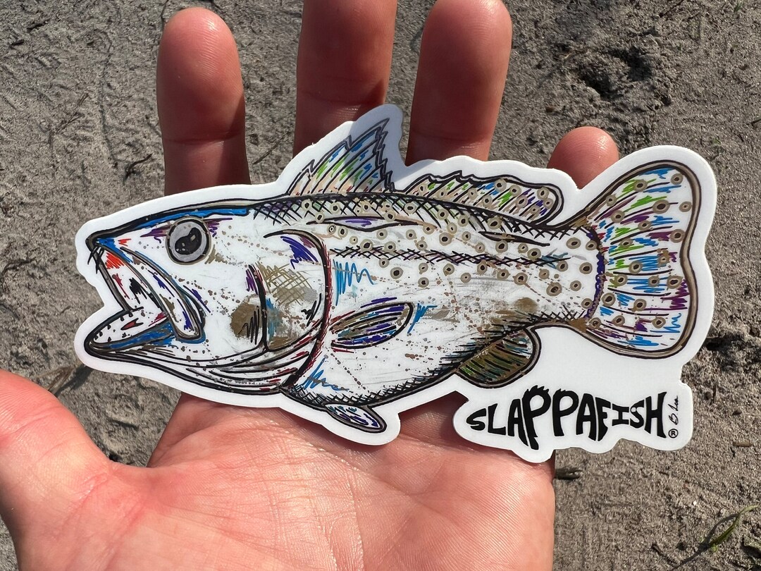 Speckled Trout Sticker 5 Inch - Etsy