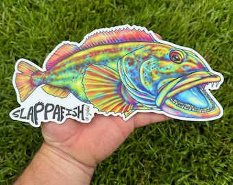 Lingcod Sticker, 10 Inch