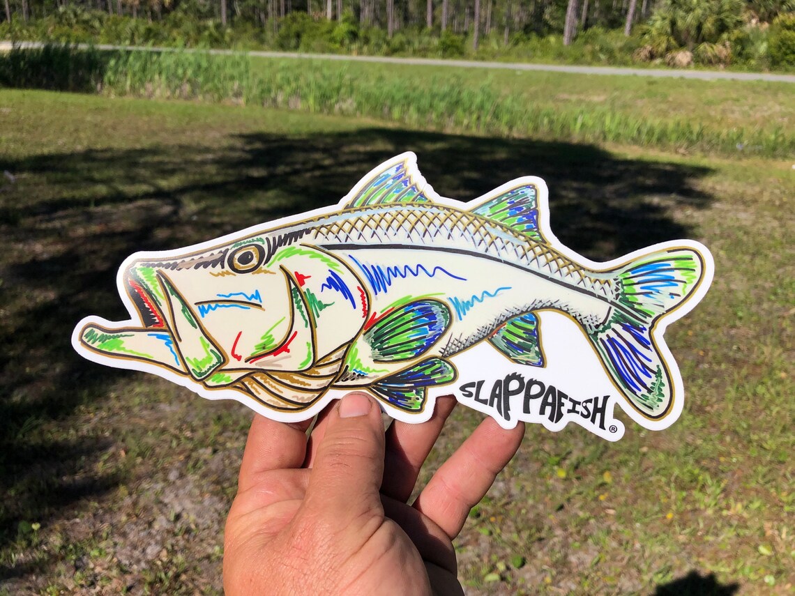 Snook Sticker 10 Inch Etsy