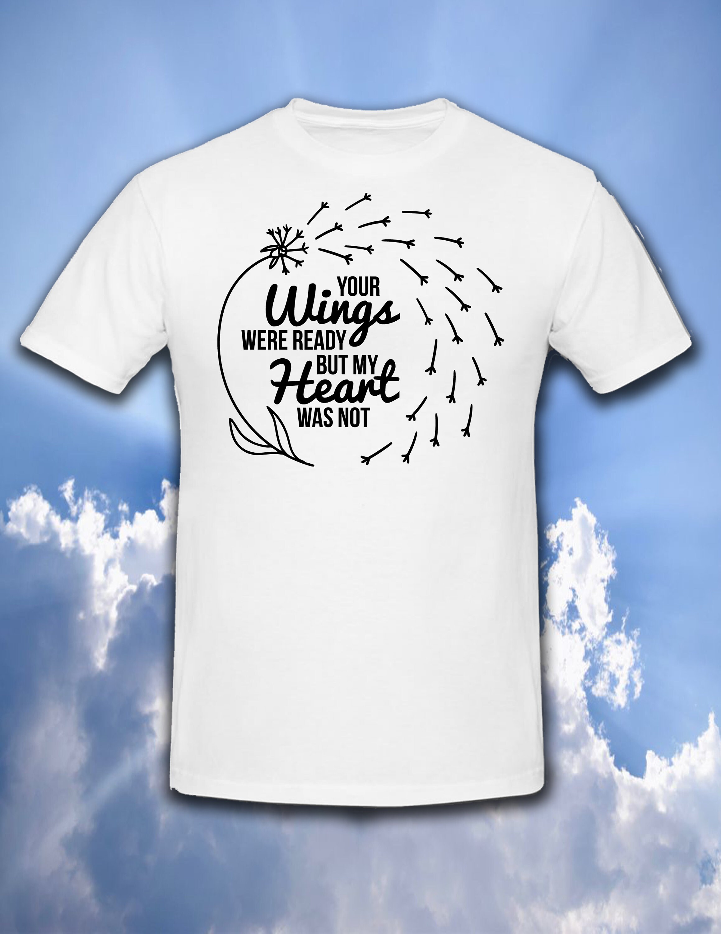 In loving memory shirt memorial shirt funeral shirt rest in | Etsy