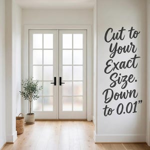 Custom Size Static Cling Window Film – Frosted or Blackout Privacy Covering