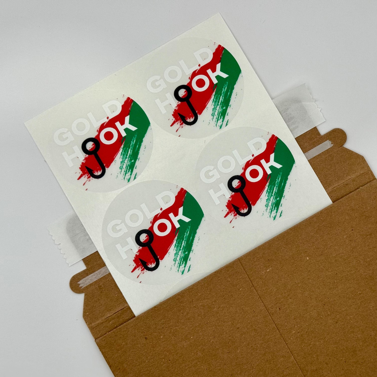 Custom Frosted Stickers Logo Business, Matte Transparent Labels, Round ...