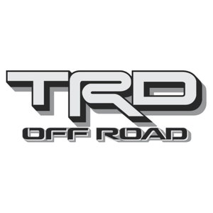 2023 Toyota Tacoma vinyl decals trd off road 4x4 stickers Gray, Replacement Stickers, Set of 2, (Peel & Stick) Easy Installation