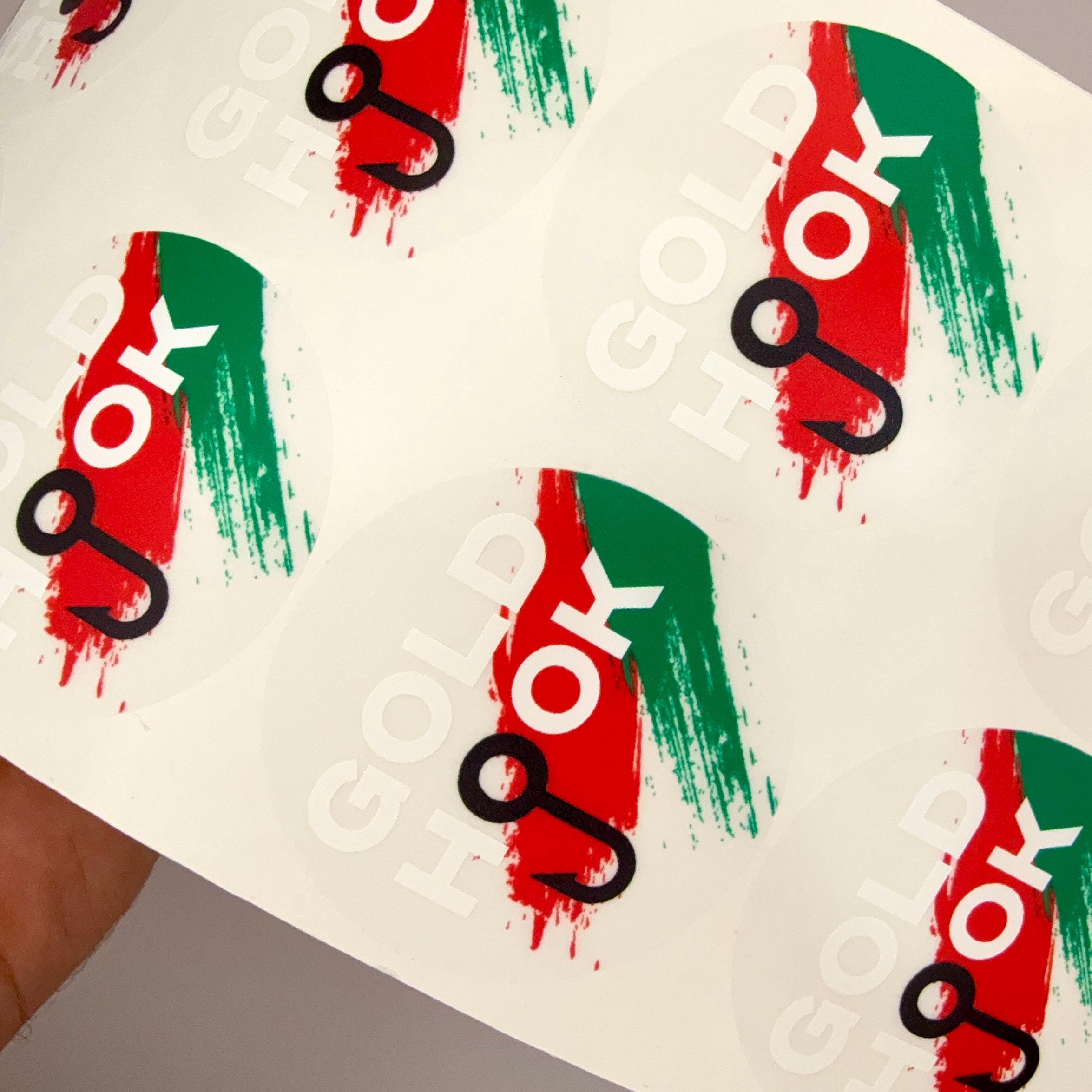 Custom Frosted Stickers Logo Business, Matte Transparent Labels, Round ...