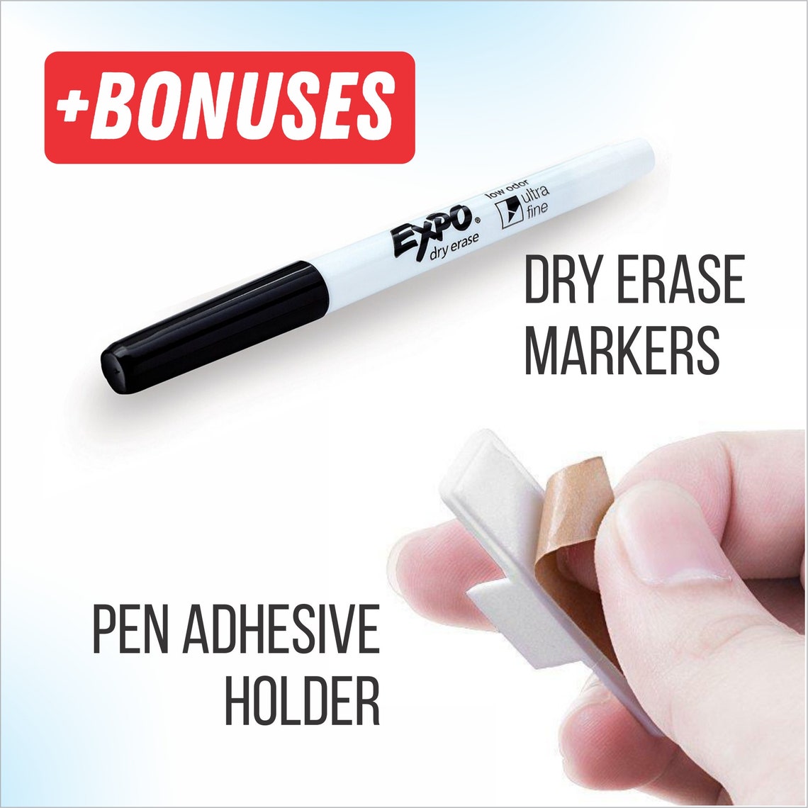 Selfadhesive Whiteboard Wall Sticker 24 X 48 Etsy