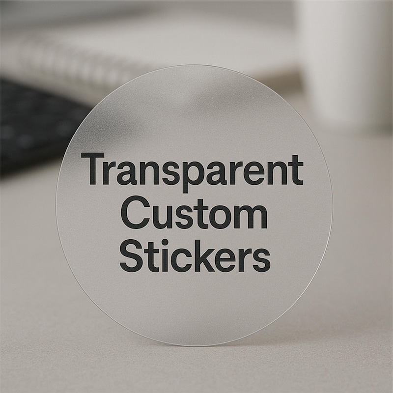 Frosted Stickers - Etsy