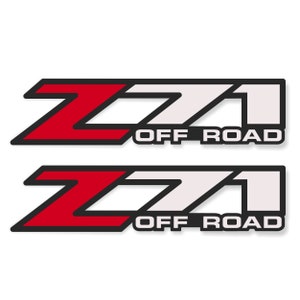 GOLD HOOK Z71 Off Road Decals Stickers fit Chevy Silverado - F (2001-2006) Bed Side 1500 2500 HD Premium Series (Metallic Finish)