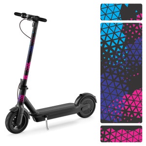 Premium Self-Adhesive Vinyl Decals and Wrap Skins for Adult Electric Scooters - Personalize and Protect Your Ride with Style