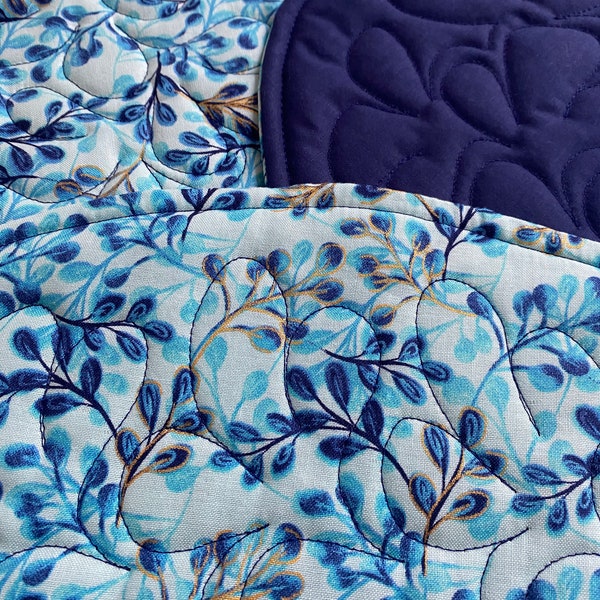 Quilted Placemats Set of 4 Etsy