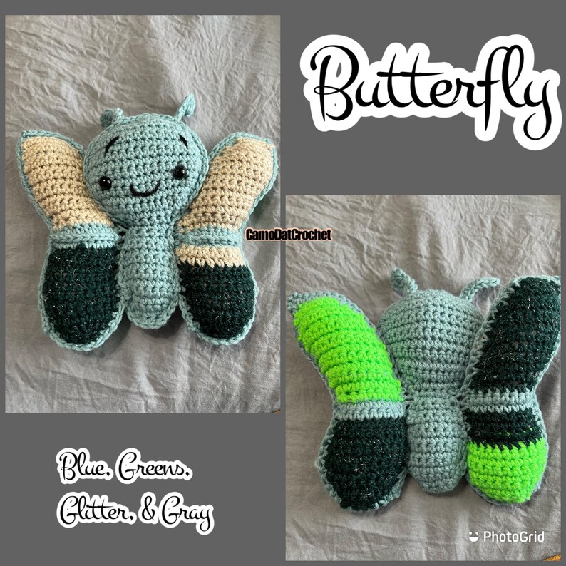 Plush Butterfly - Multi Color