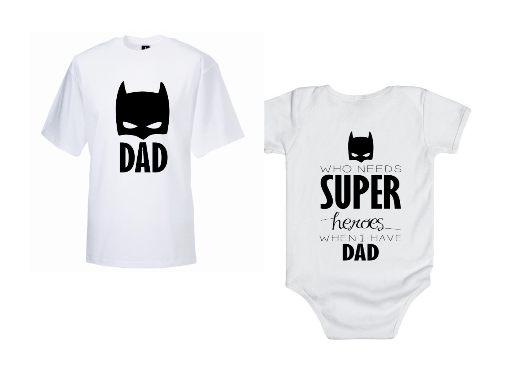 Download Father & Son Shirts super heroes svg matching shirts | Etsy