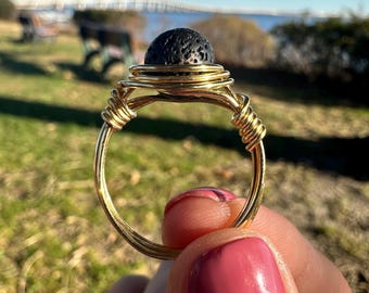 Lava Rock Ring
