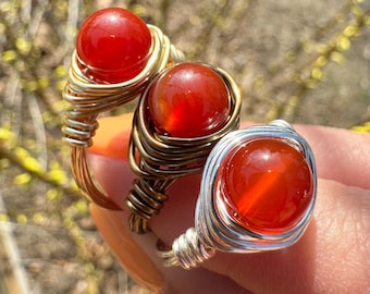 Carnelian Ring